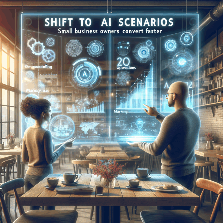 Shift to AI Scenarios: Small Business Owners Convert Faster