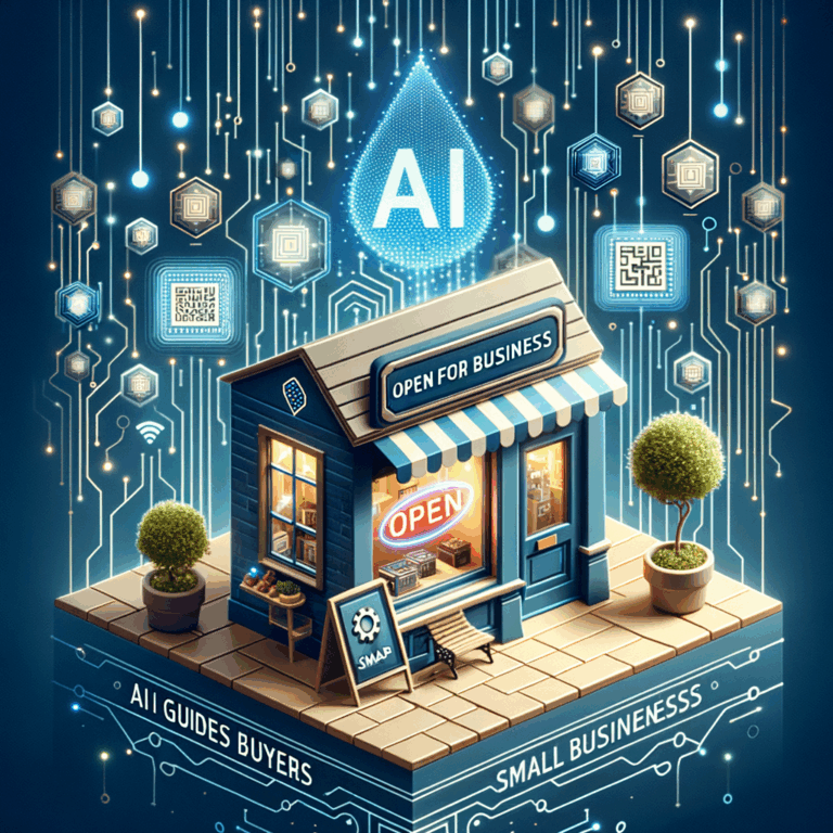 AI guides buyers and why it matters to small business owners