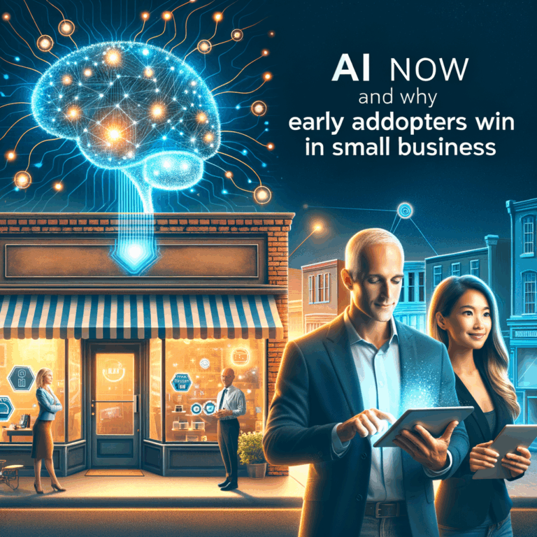 AI now and why early adopters win in small business