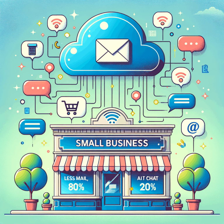 Less Email, Better Service: AI Chat Answers 80% for Small Businesses